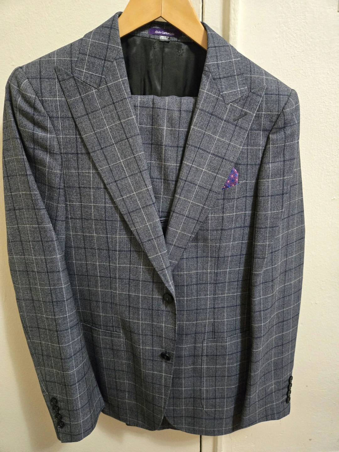 Plaid Suit Set