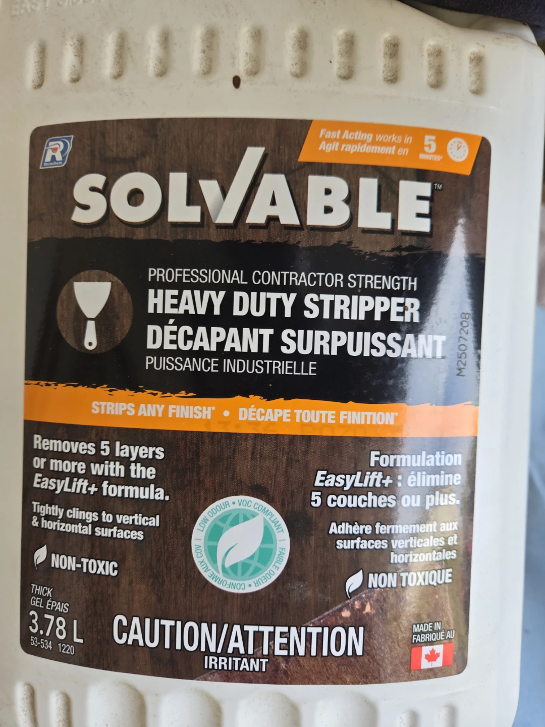 Solvable paint stripper heavy duty - photo 4