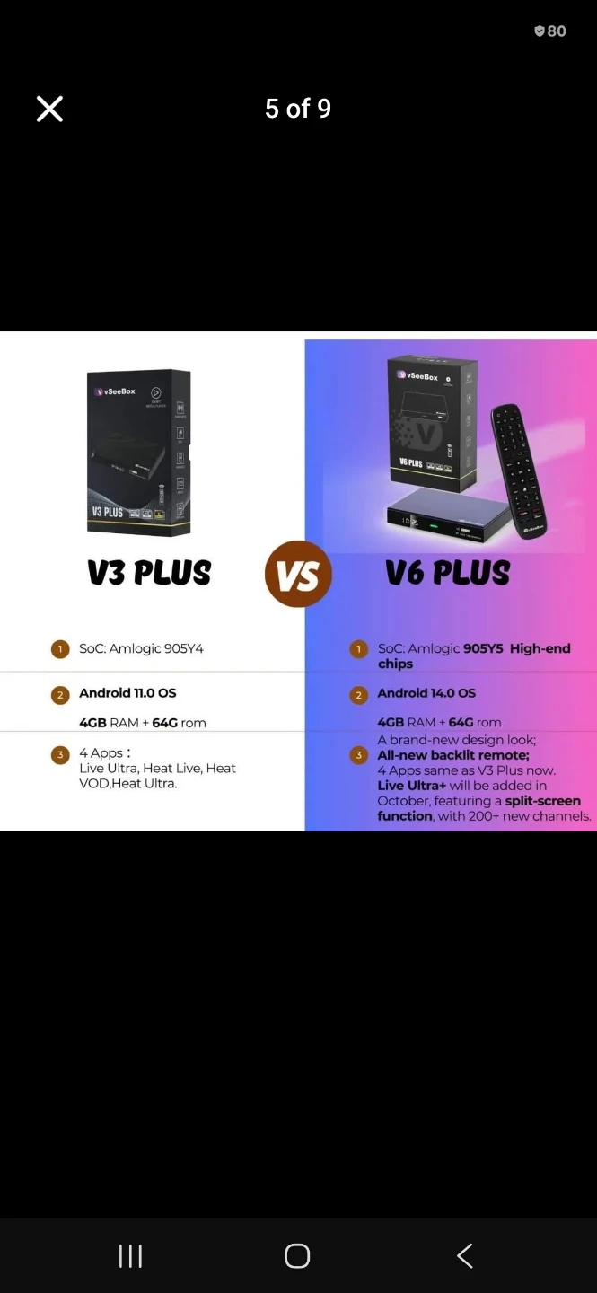 vSeeBox V6 Plus Streaming Box - photo 3