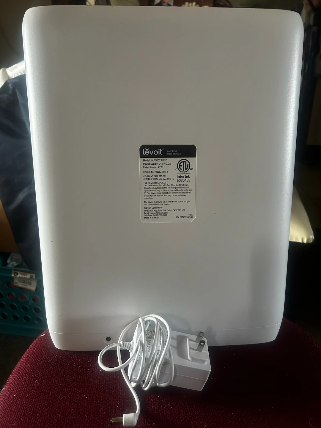 Levoit Vital 100S Smart Air Purifier - photo 3