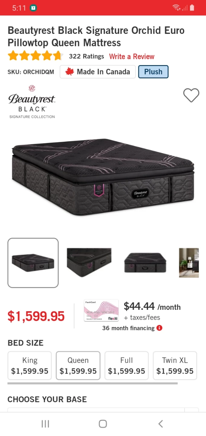 Queen pillowtop mattress for sale - photo 3