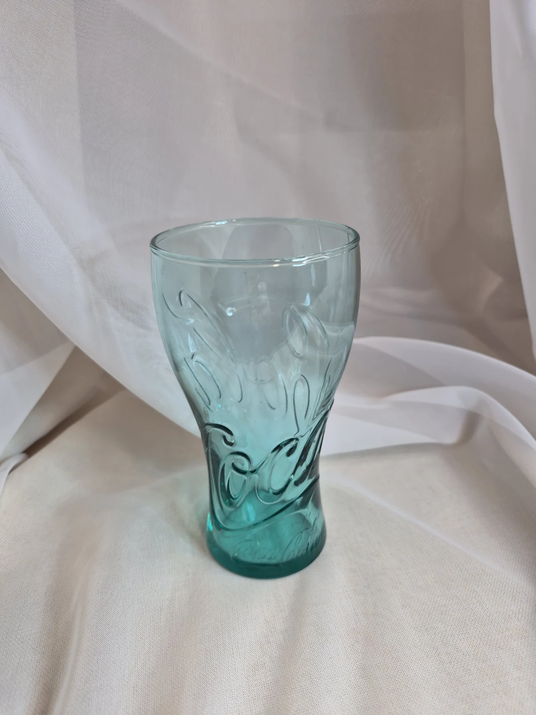 Collectible 5 3/4" x 3" Coca-Cola Glass Coke Glass  14 Oz - photo 2