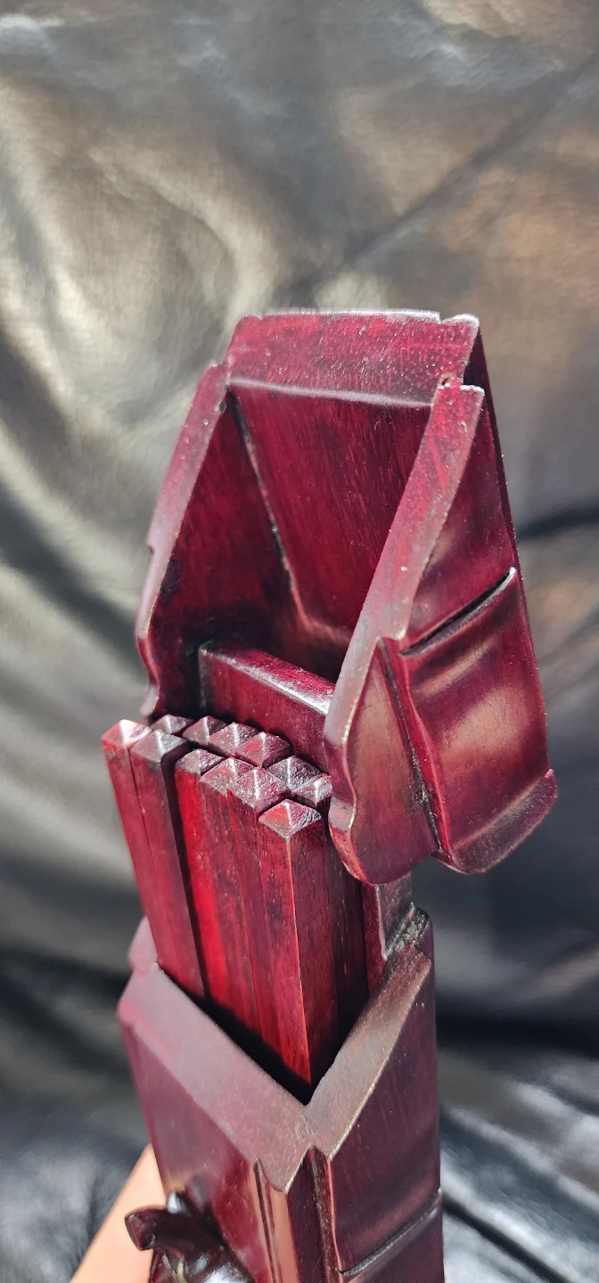 Wooden chopsticks with wooden case - photo 2