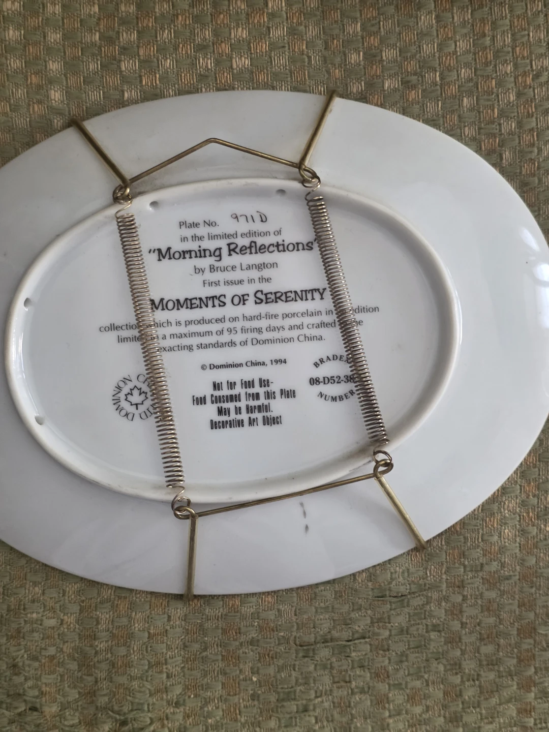 Set of 3 Bruce Langton Loon Collector Plates - photo 5