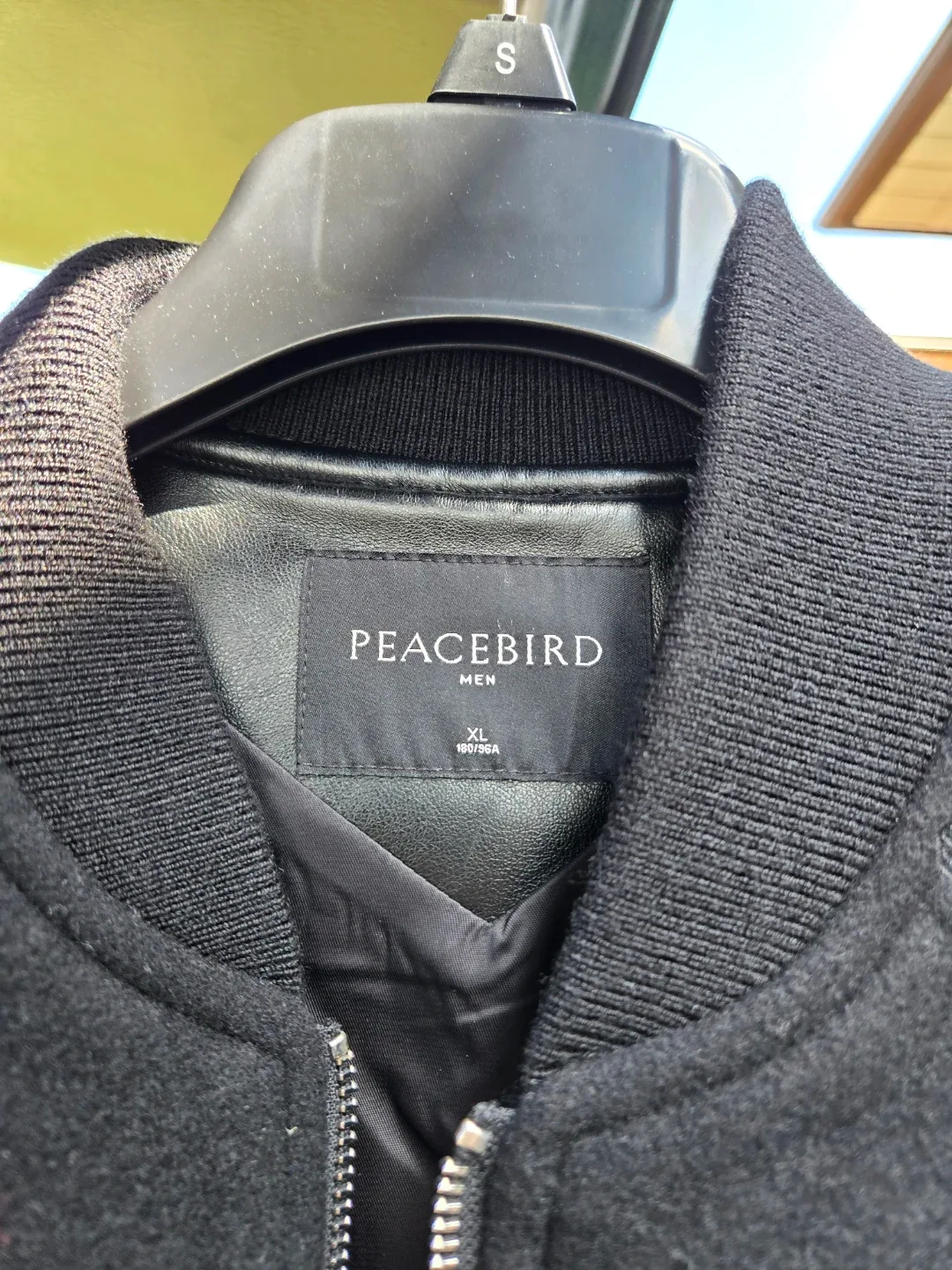 Peace bird Varsity bomber Men's Small - photo 3