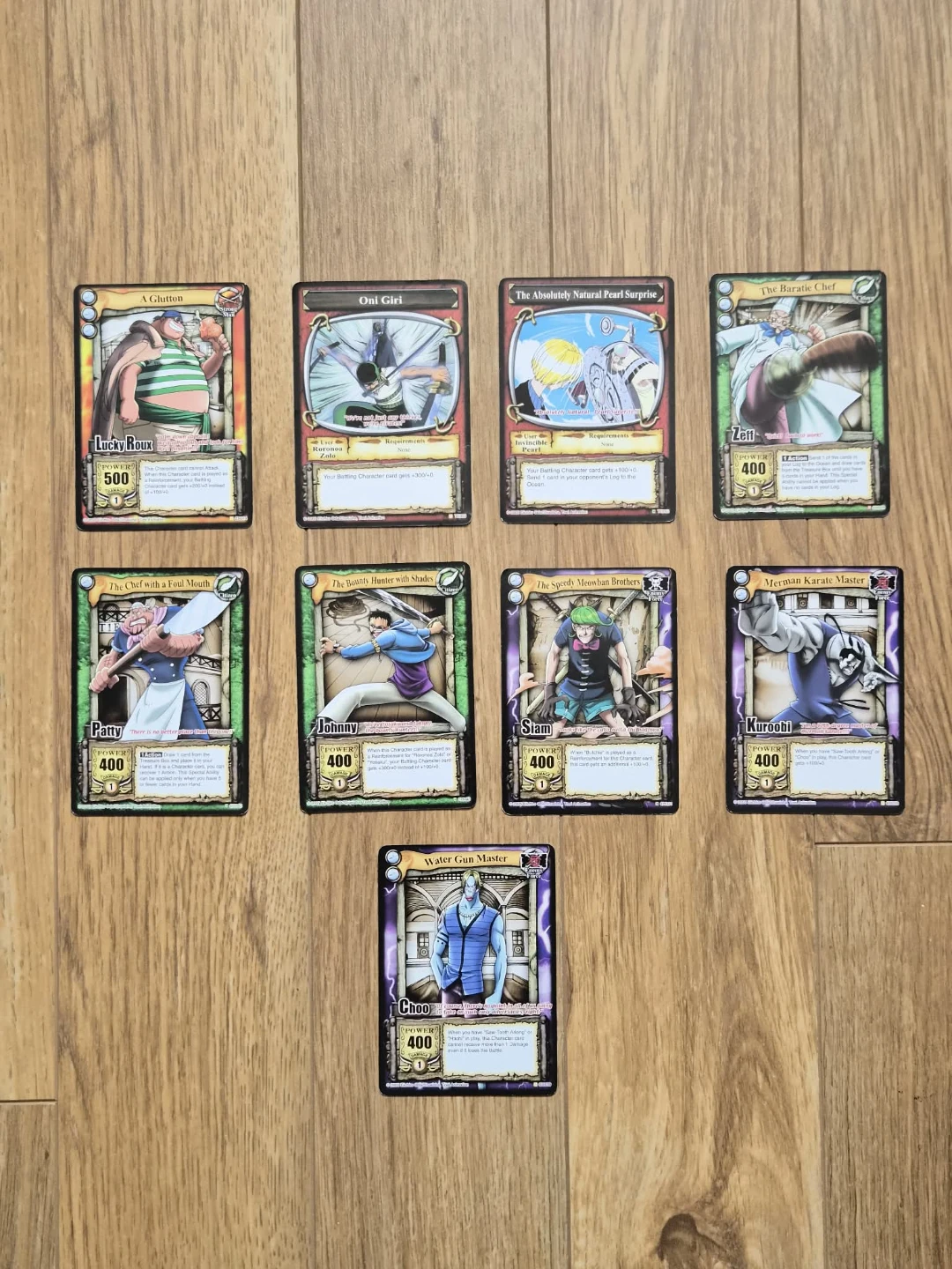 Read Bio | (Small) Old One Piece Card Lot