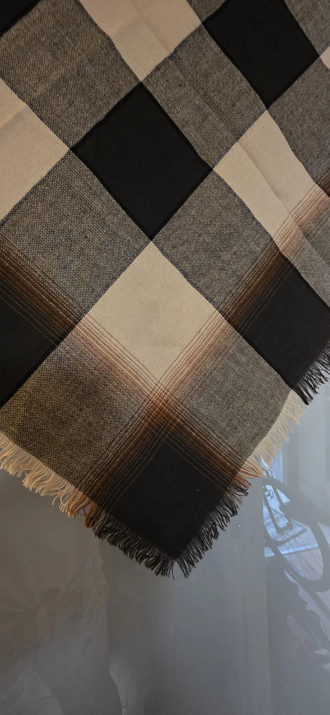 Buffalo Plaid Blanket Scarf