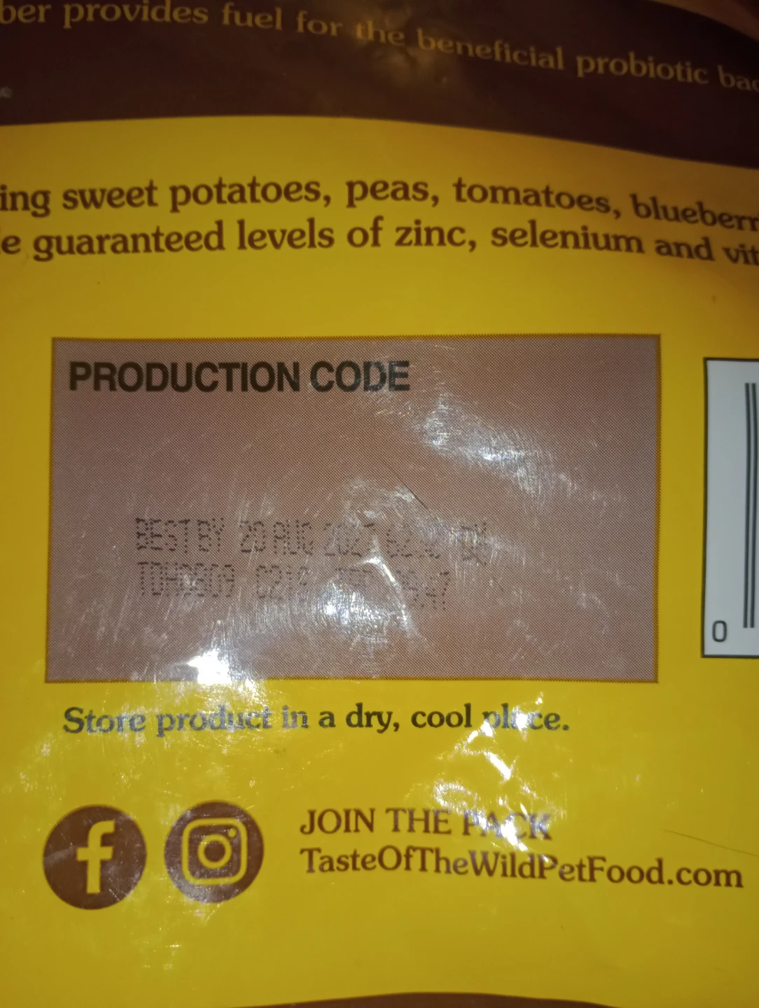 Taste of the Wild High Prairie Dog Food 28 lbs - photo 2