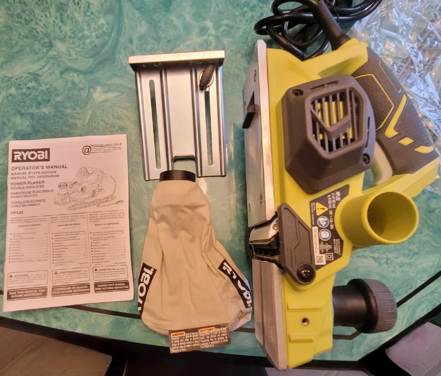 Ryobi 3-1/4" Portable Hand Planer HPL52K - photo 5