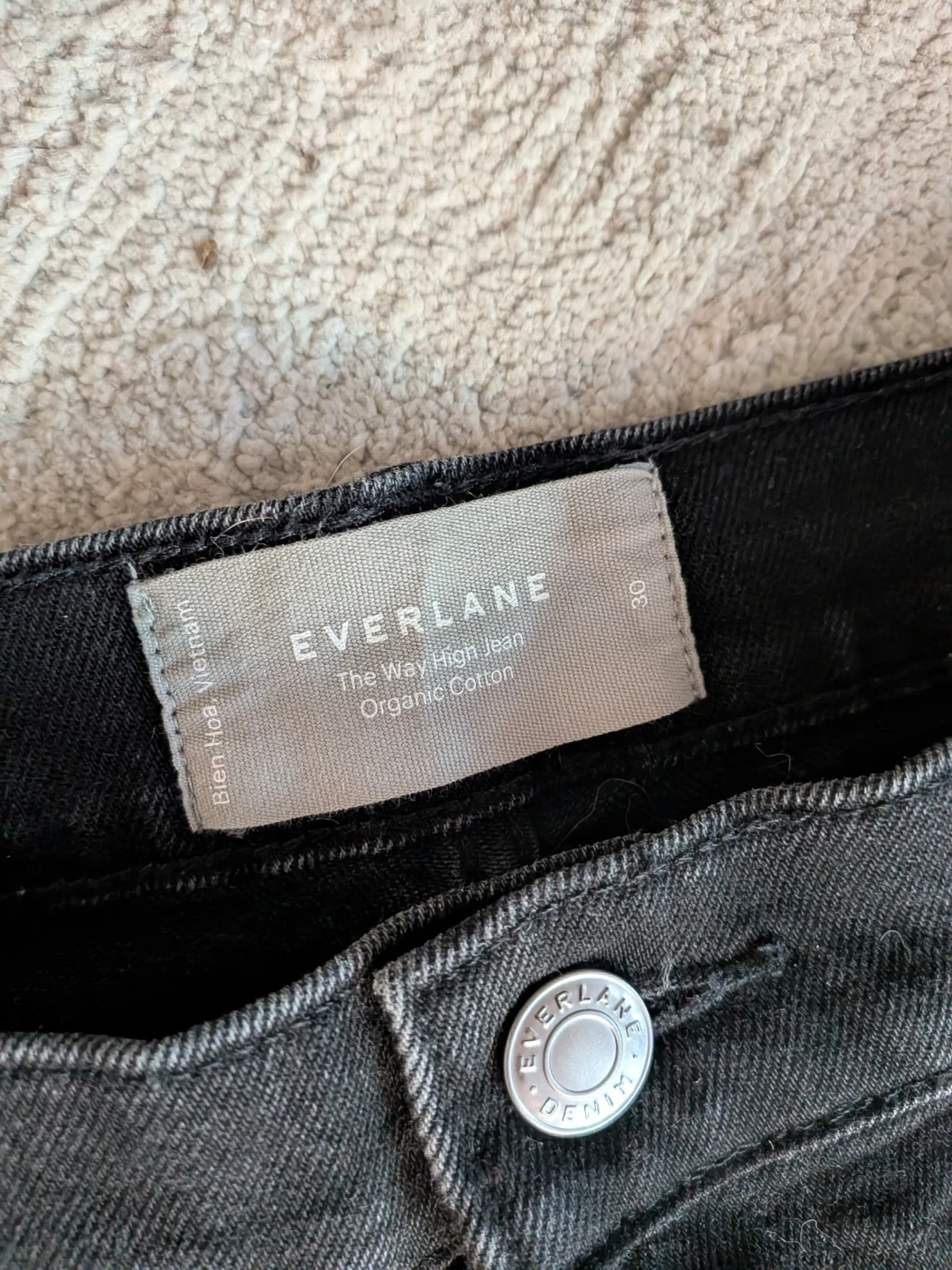 Everlane The Way High Jean Black - photo 2