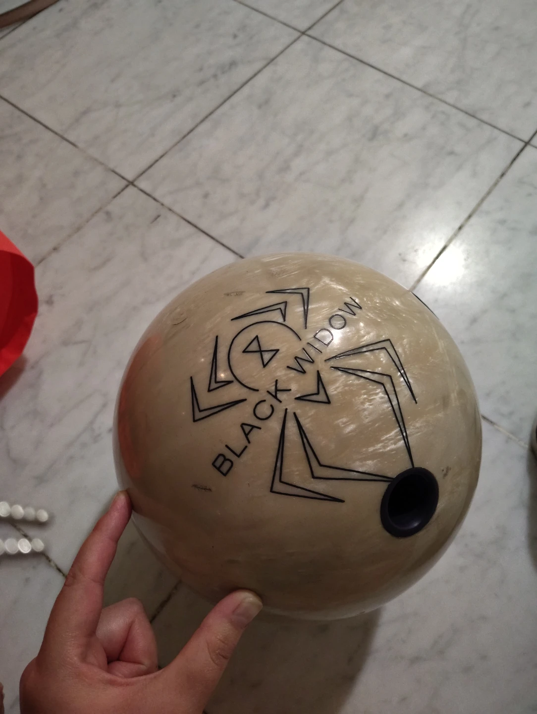900 Global Black Widow Bowling Ball with Bag - photo 2