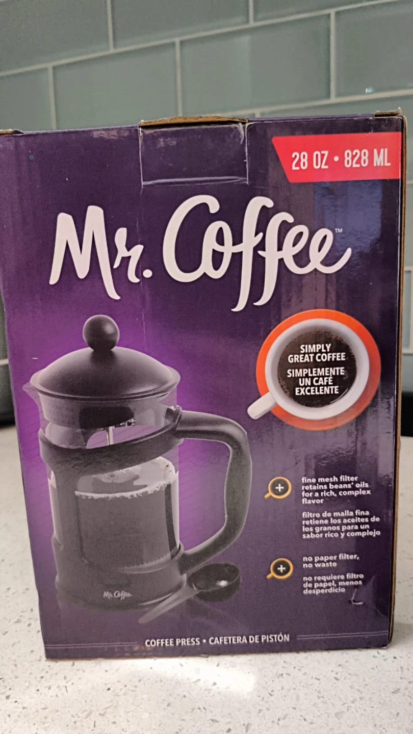 Mr. Coffee 28 oz French Press - photo 2