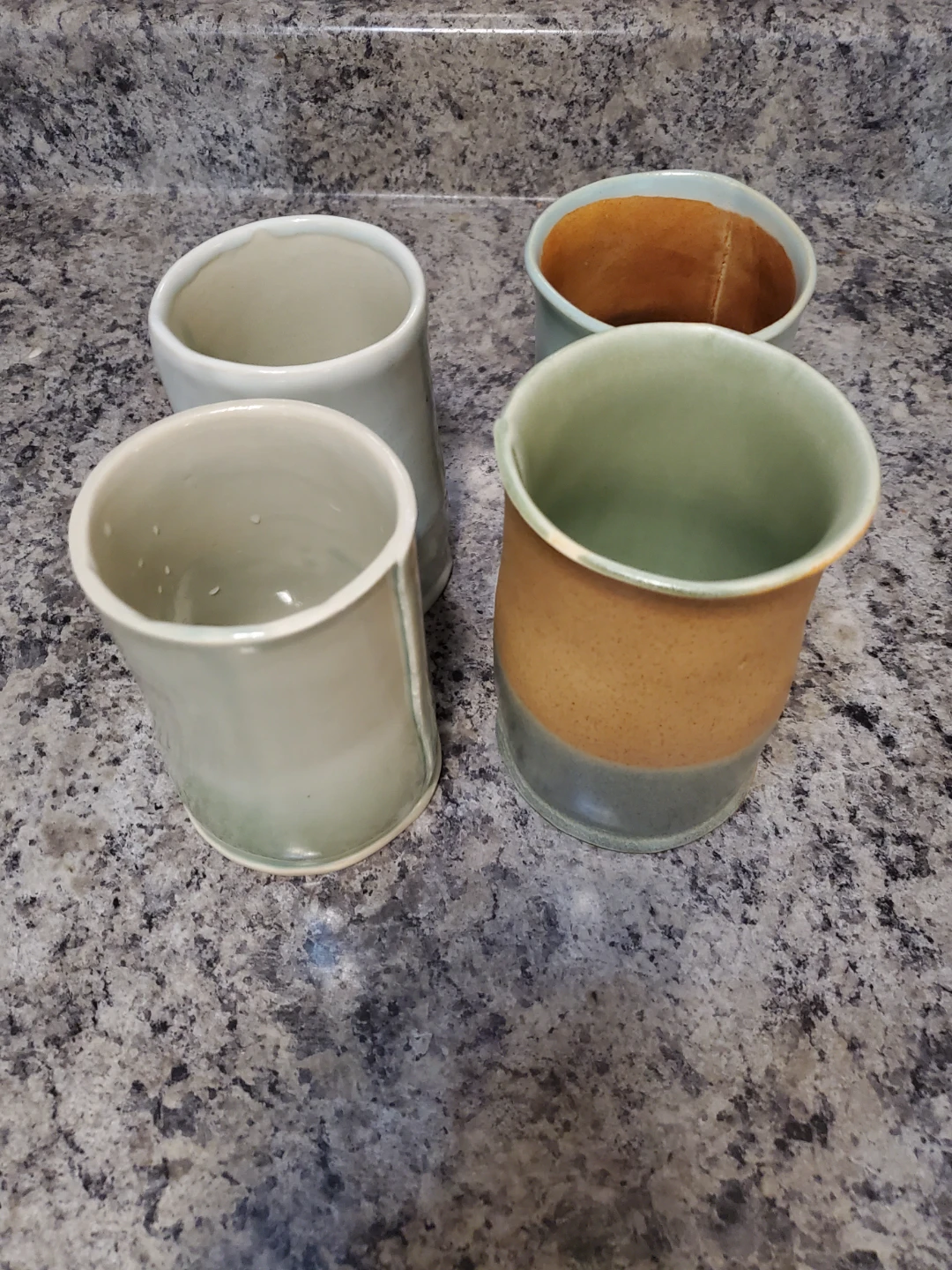 4 Handleless Ceramic Mugs - photo 3