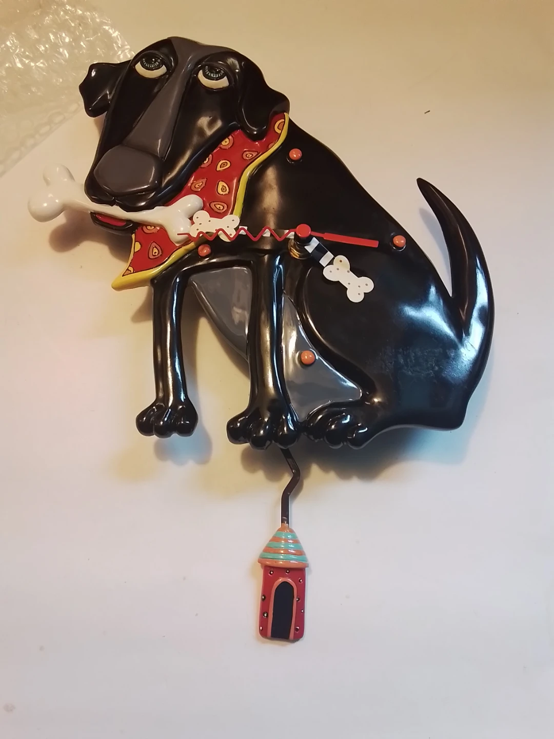 Allen Designs Dog Wall Clock