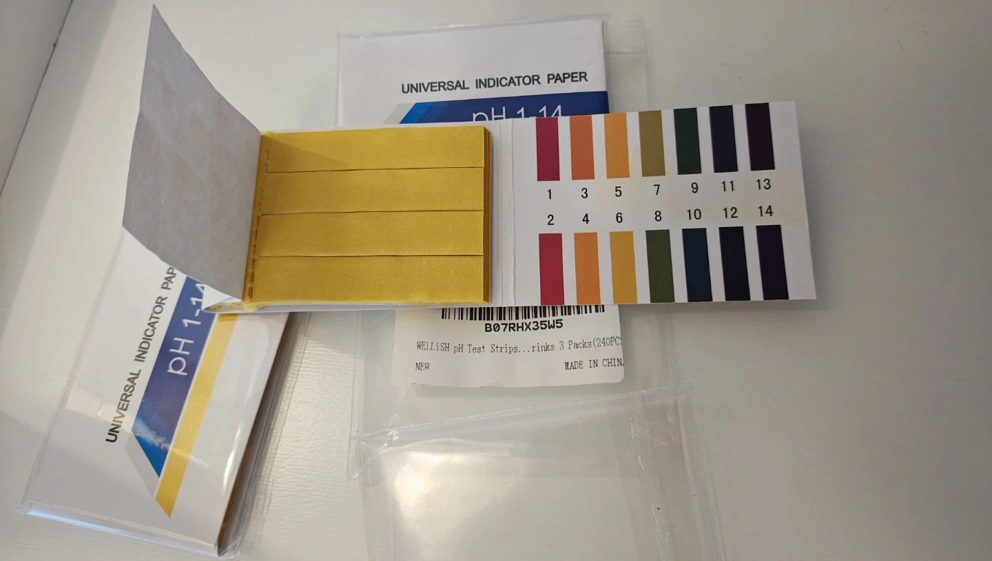 Wellish pH Test Strips 3 Pack🔸NEW