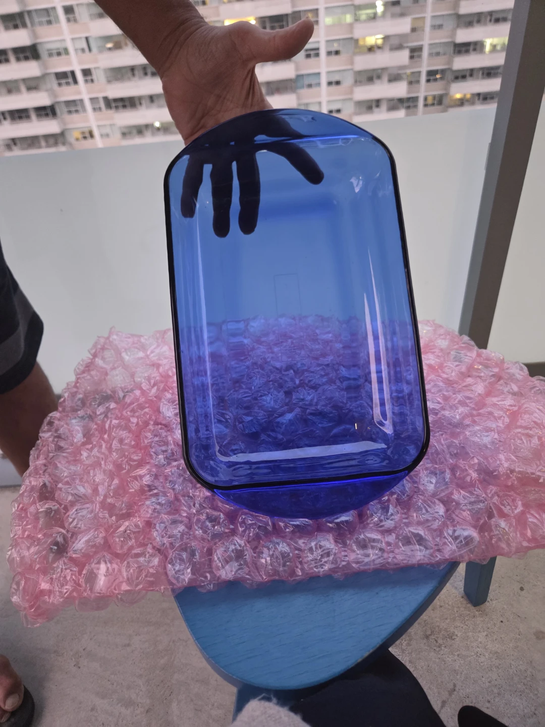 Cobalt Blue Glass Baking Dish - photo 4