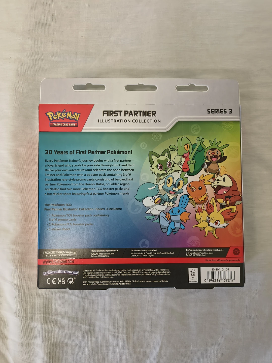 Pokemon First Partner Illustration Collection Series 3 - photo 2