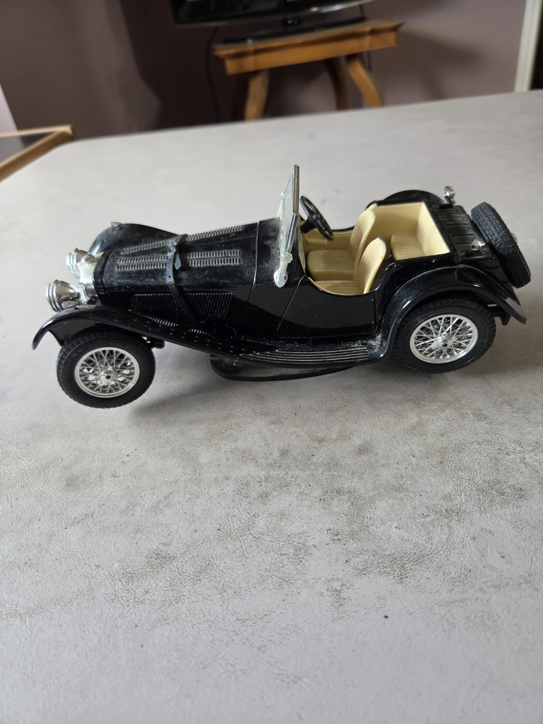 1970s Bburago 1937 Jaguar SS 100 Model Car