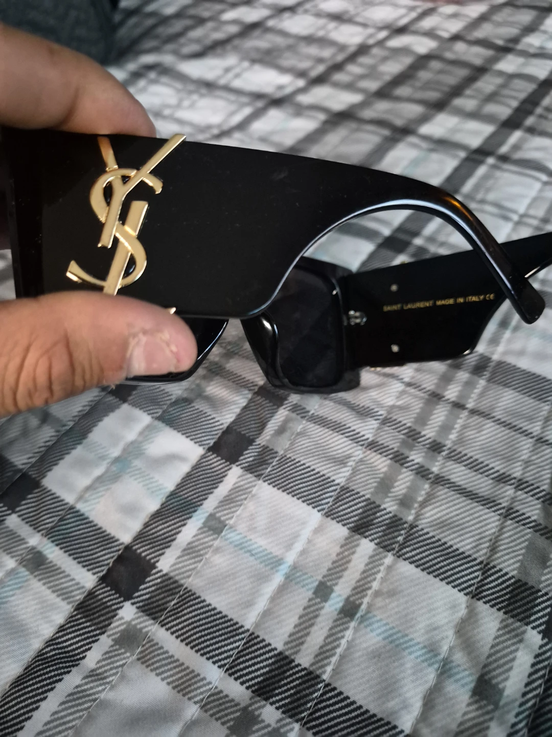 Saint Laurent SL M119 Blaze Sunglasses (BLACK) - photo 4