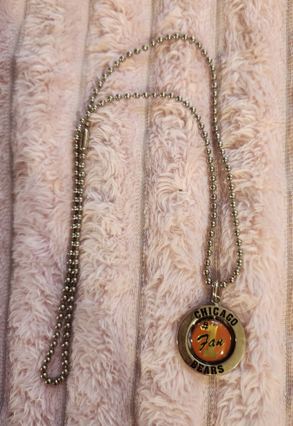🏅📿Chicago Bears Spinner Medallion Necklace - photo 2