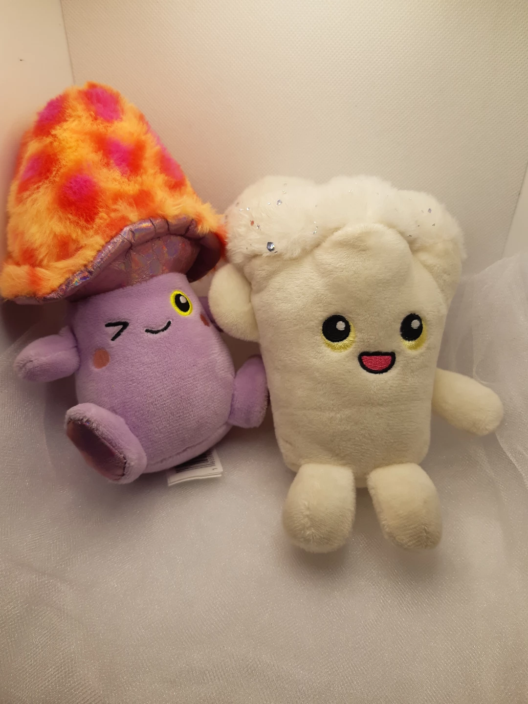 Living On The Veg Mushroom Cauliflower Plush Lot - photo 2