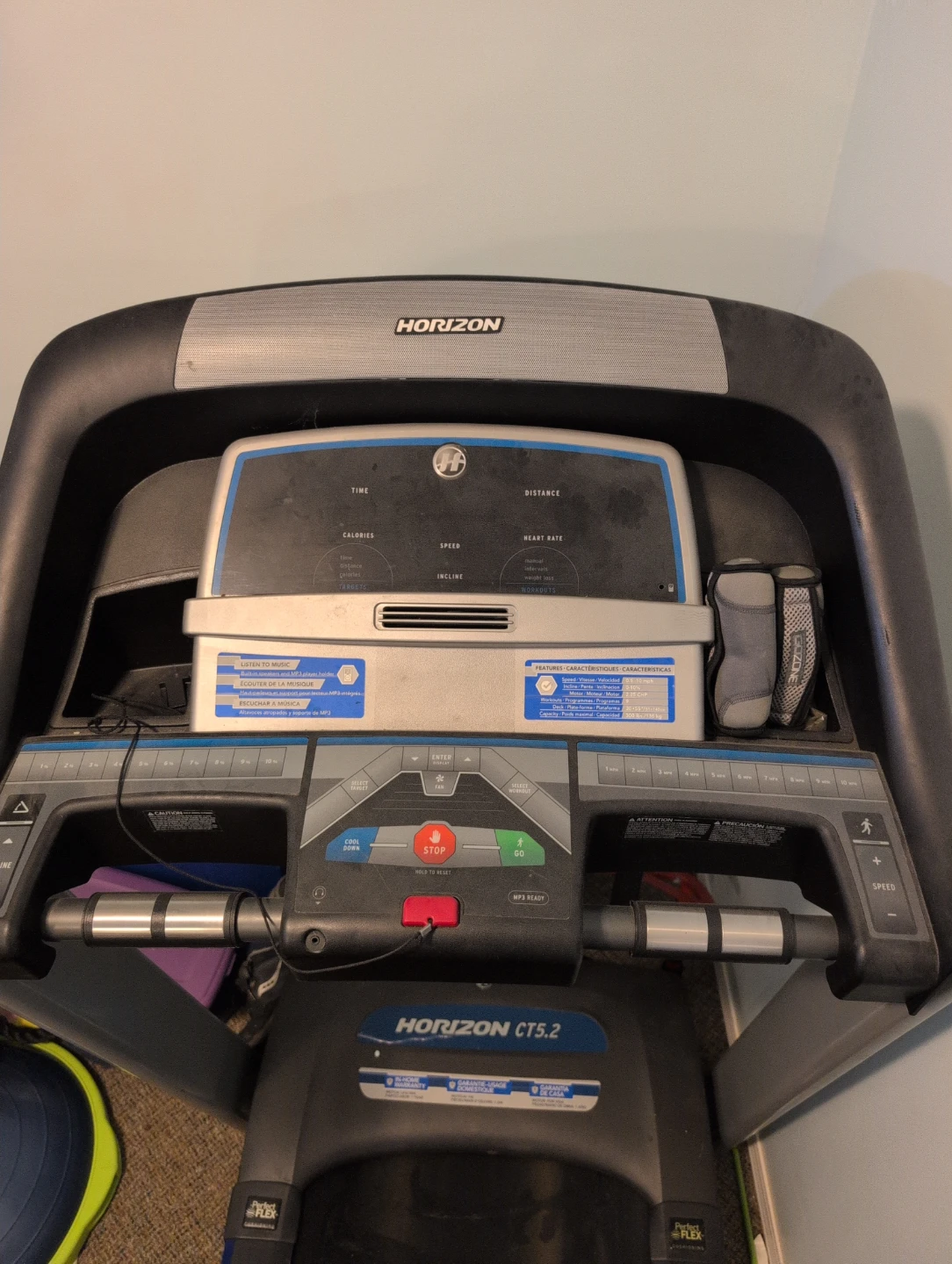 Horizon CT5.2 Treadmill - photo 2
