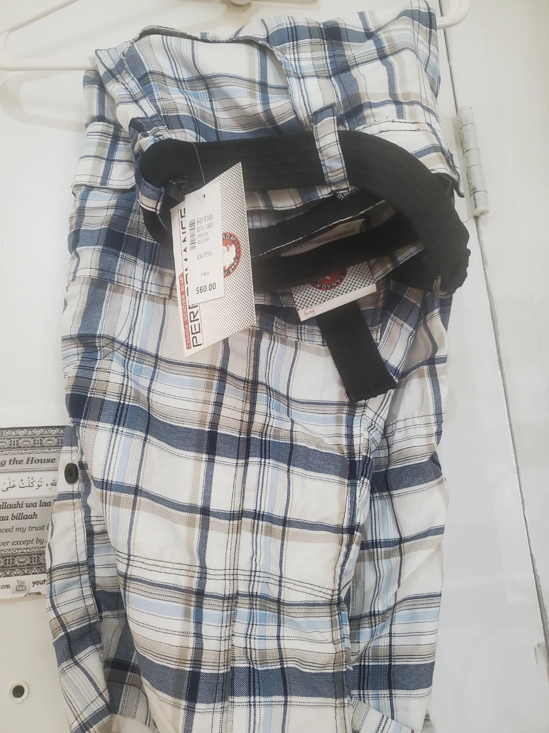 Canada Weather Gear Plaid Shorts