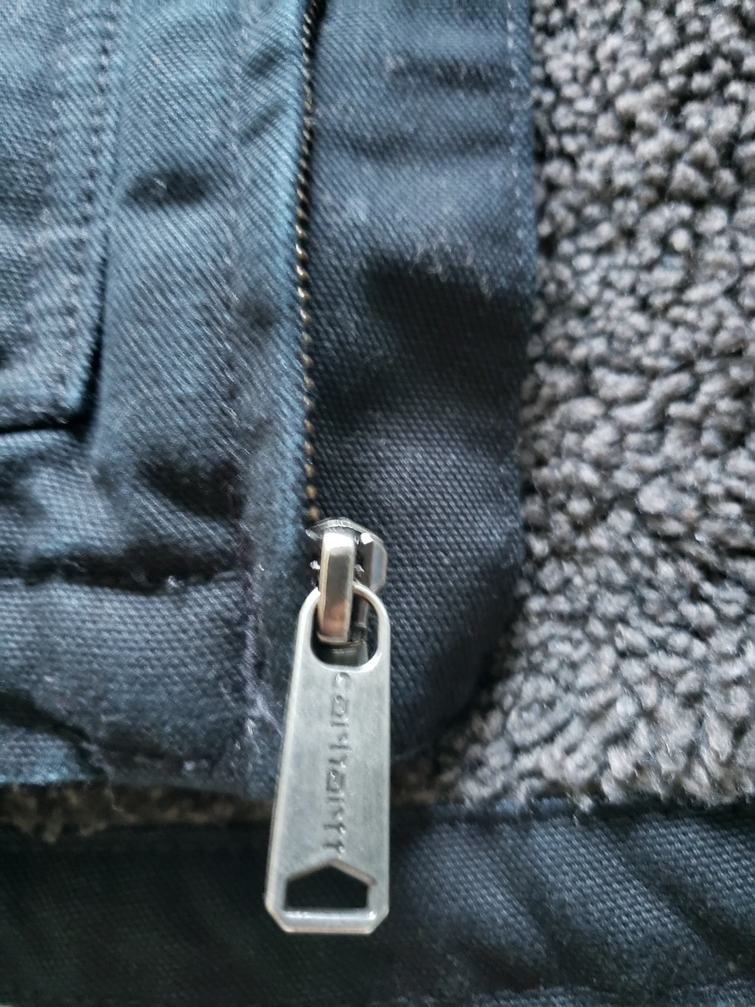 Carhartt Black Sherpa Lined Vest - photo 5