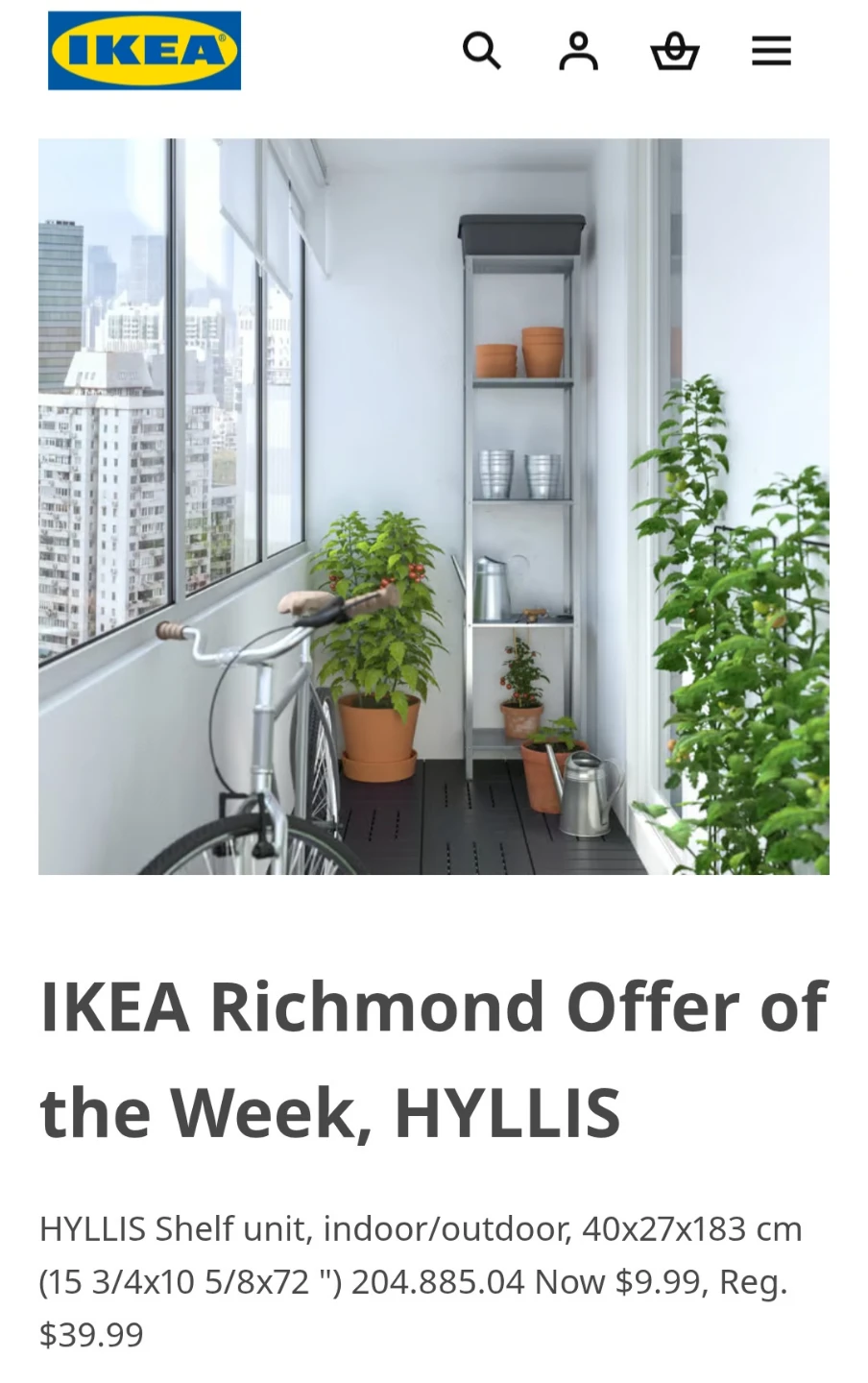 IKEA HYLLIS Shelf Unit - photo 3