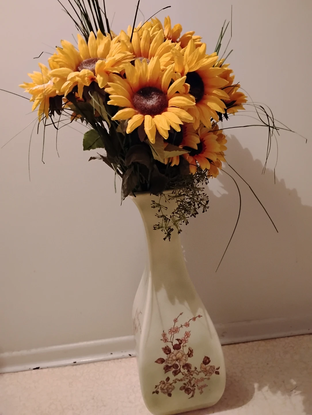 Artificial Sunflower Bouquet in Decorative Vase - photo 3
