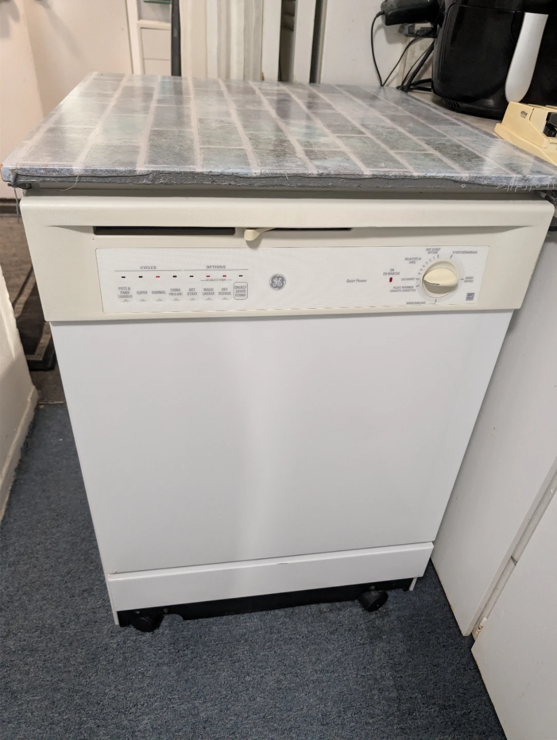 GE Quiet Power Portable Dishwasher