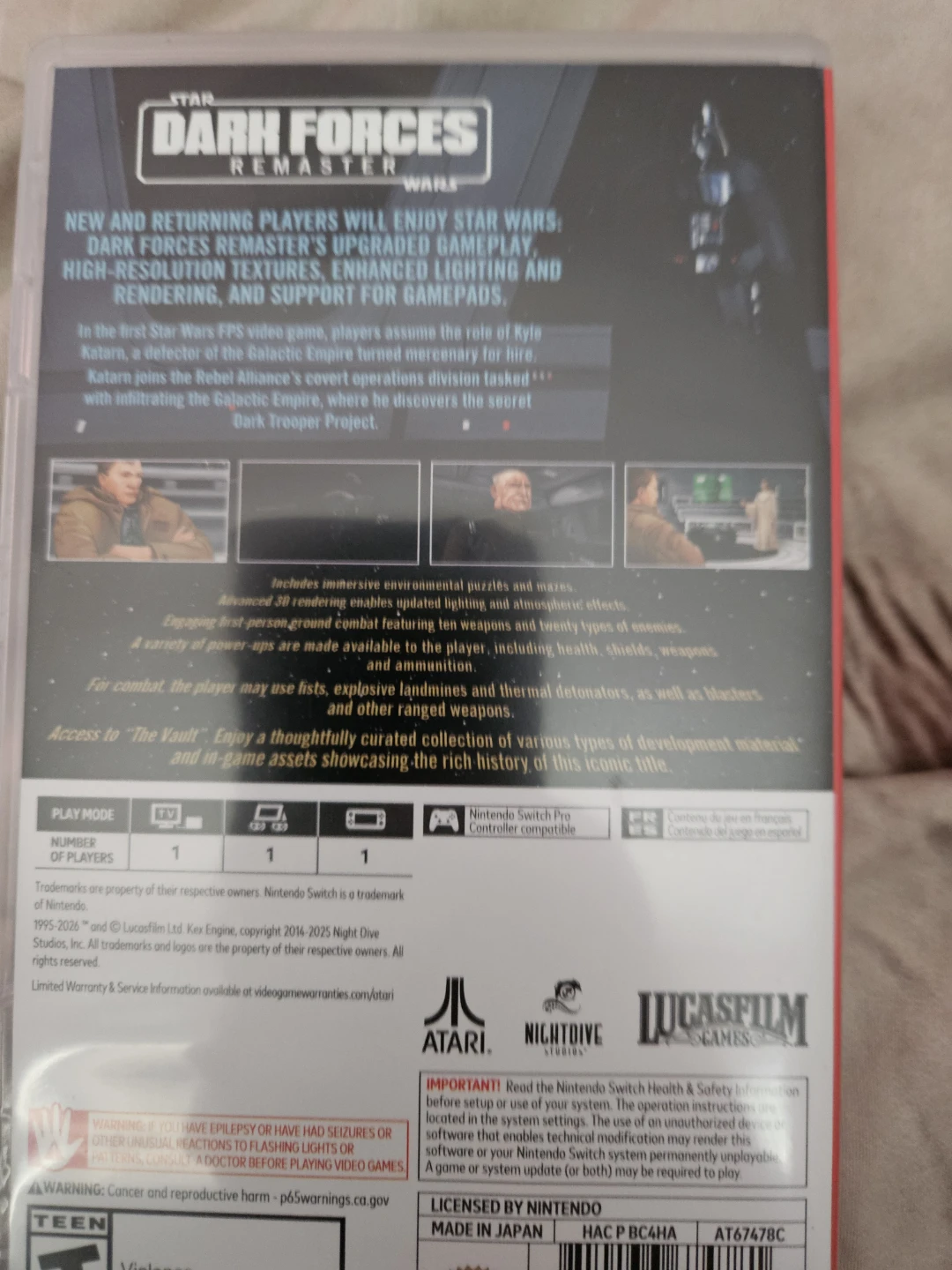 Star Wars: Dark Forces Remaster - Nintendo Switch - photo 2