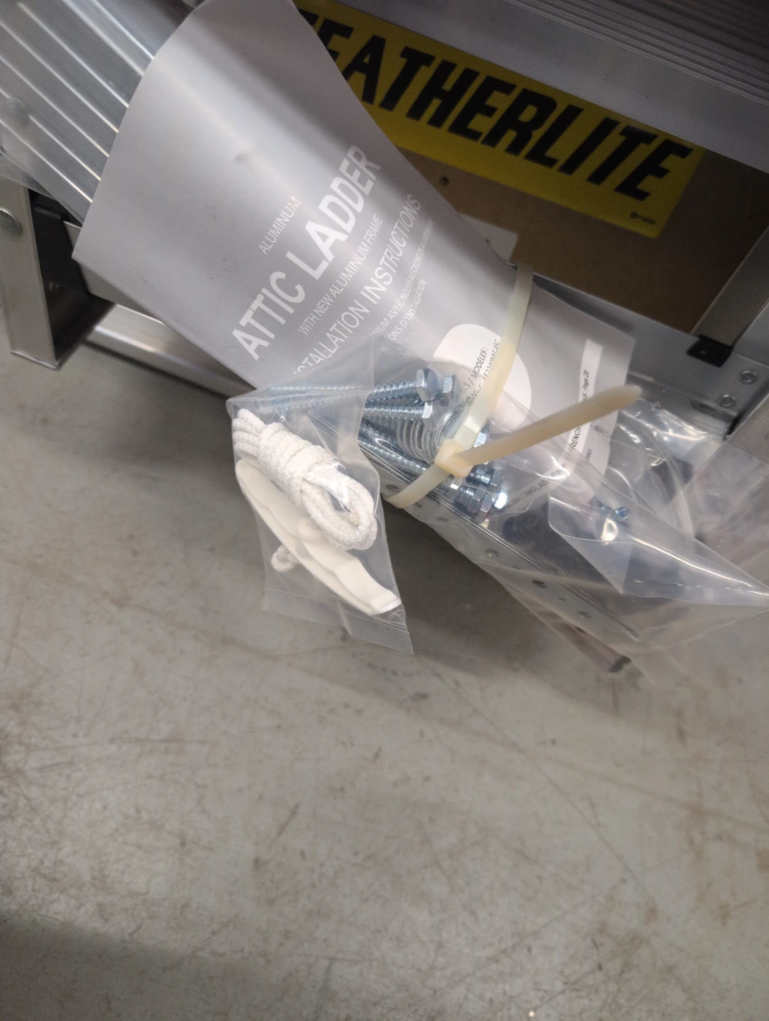 Featherlite Aluminum Attic Ladder - photo 2