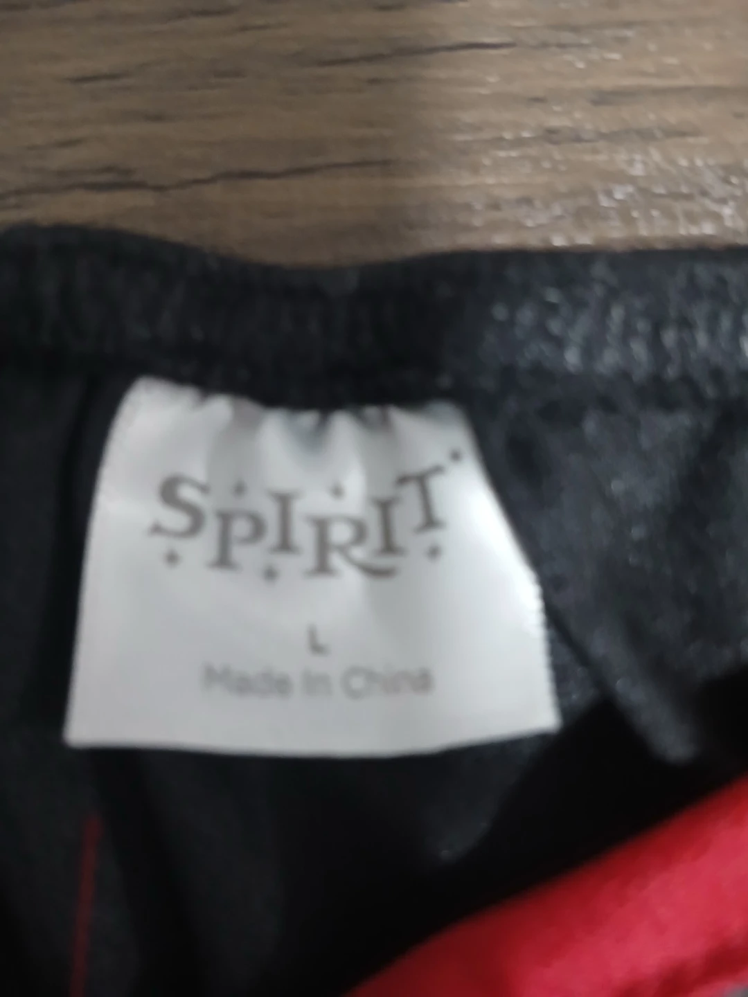 Spirit Black and Red Costume Dress