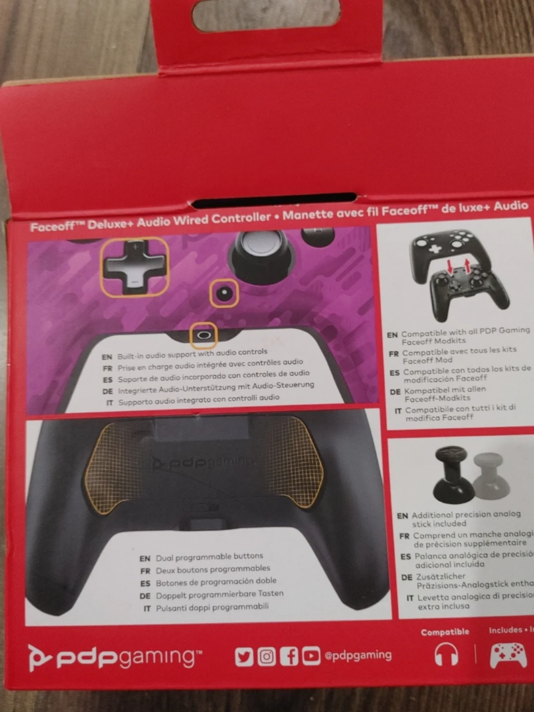 🧡BRAND NEW WIRED NINTENDO SWITCH PDP CONTROLLER CONTROLLER - photo 4