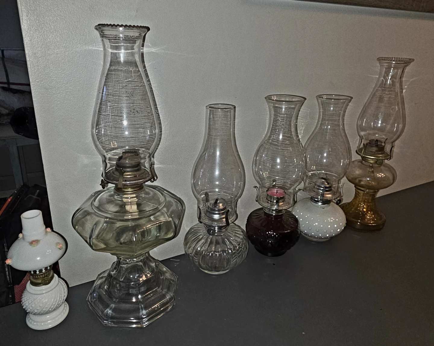 Vintage Oil Lamps
