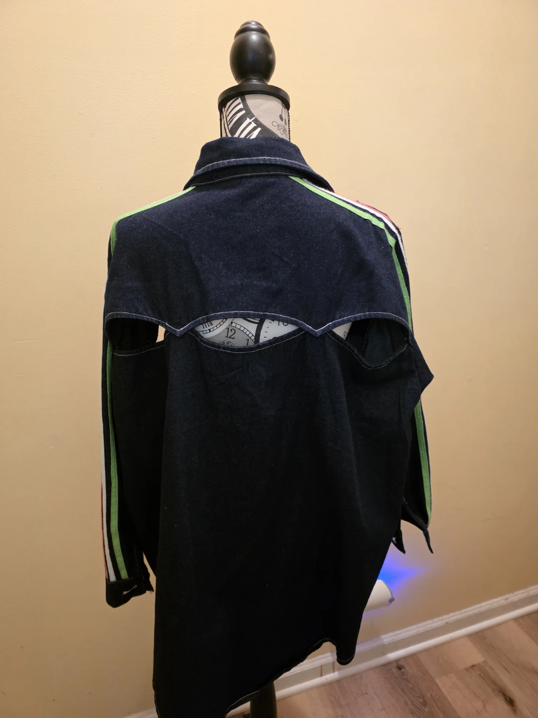Black Studios Denim Mickey Mouse Jacket - photo 2