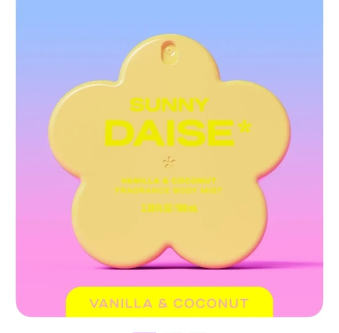 New! Sunny Soleil Daise Body Mist 100ml