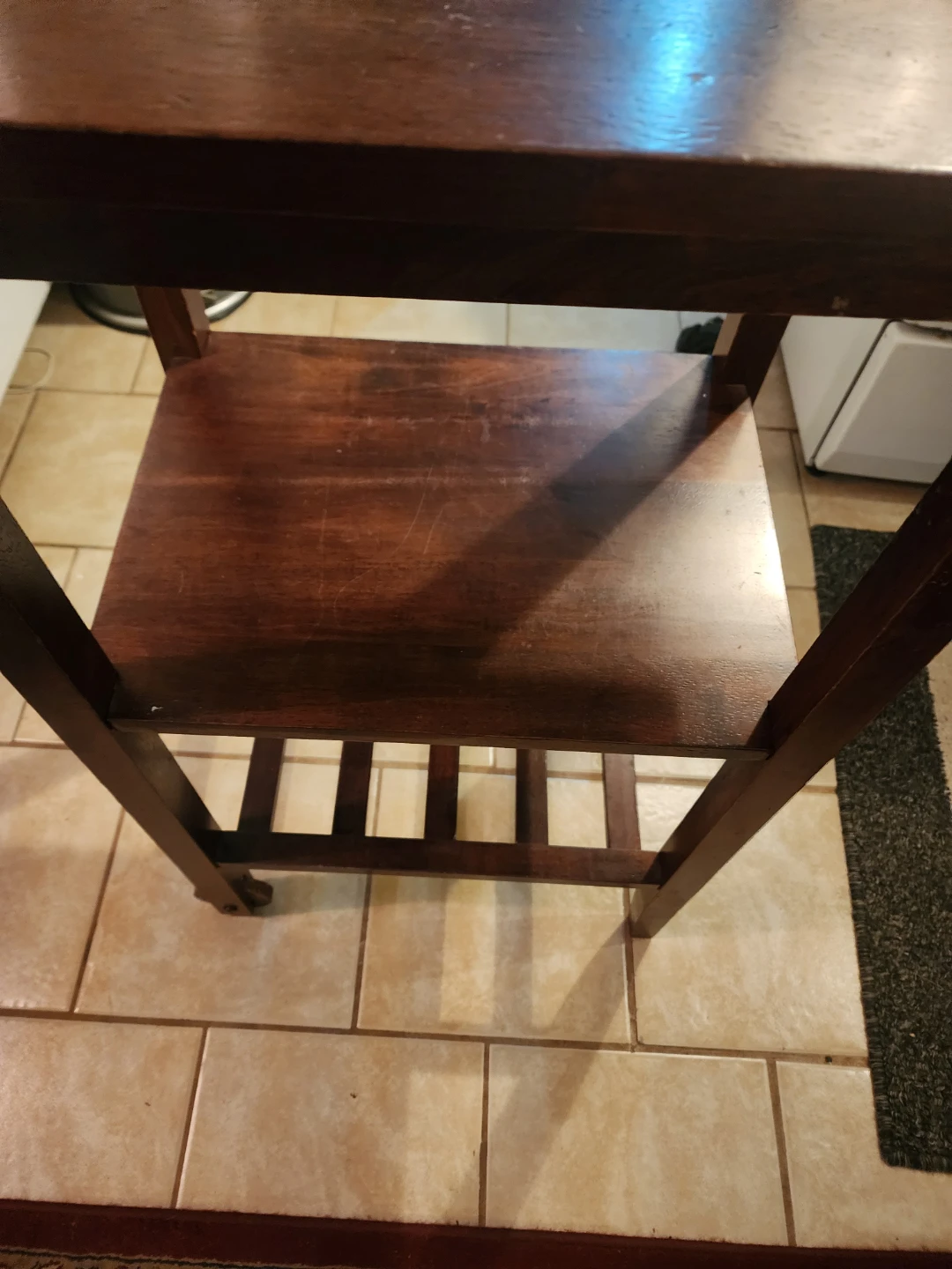 Wooden Rolling Cart - photo 2