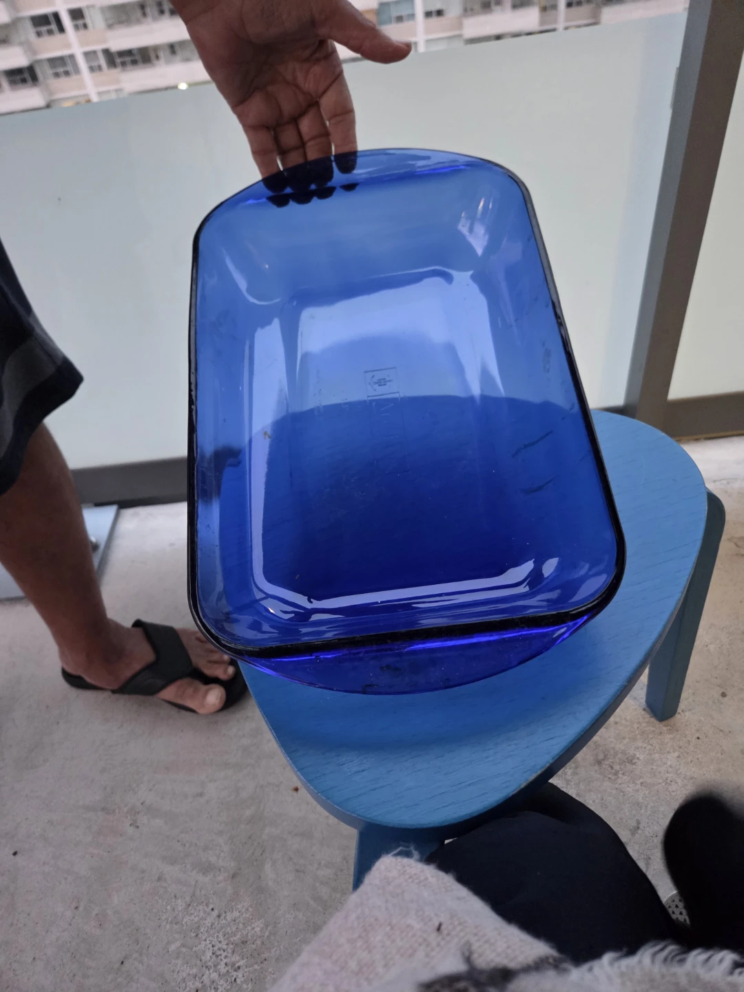 CorningWare Cobalt Blue Glass Baking Dish - photo 3