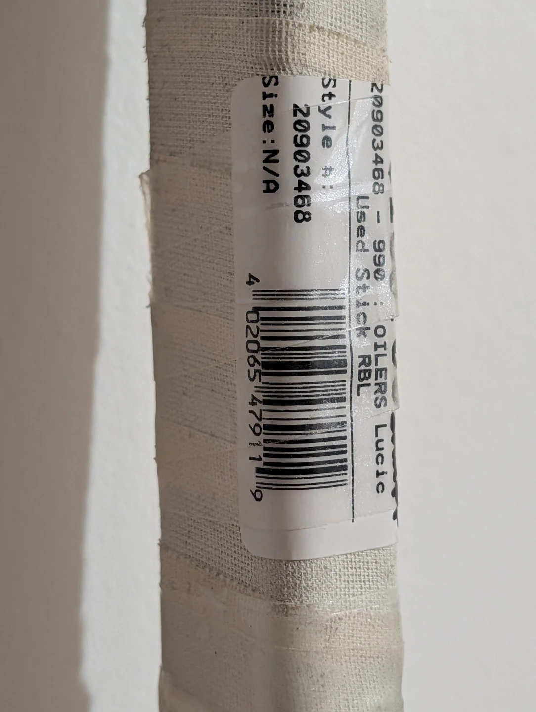 CCM Hockey Stick - Lucic #27 game used signed - photo 3