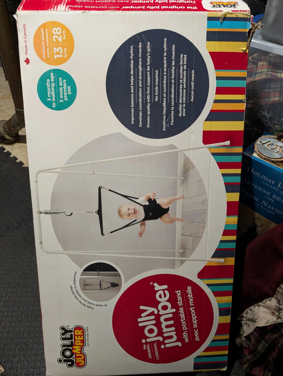 Jolly Jumper with Portable Stand and Musical Mat - photo 3