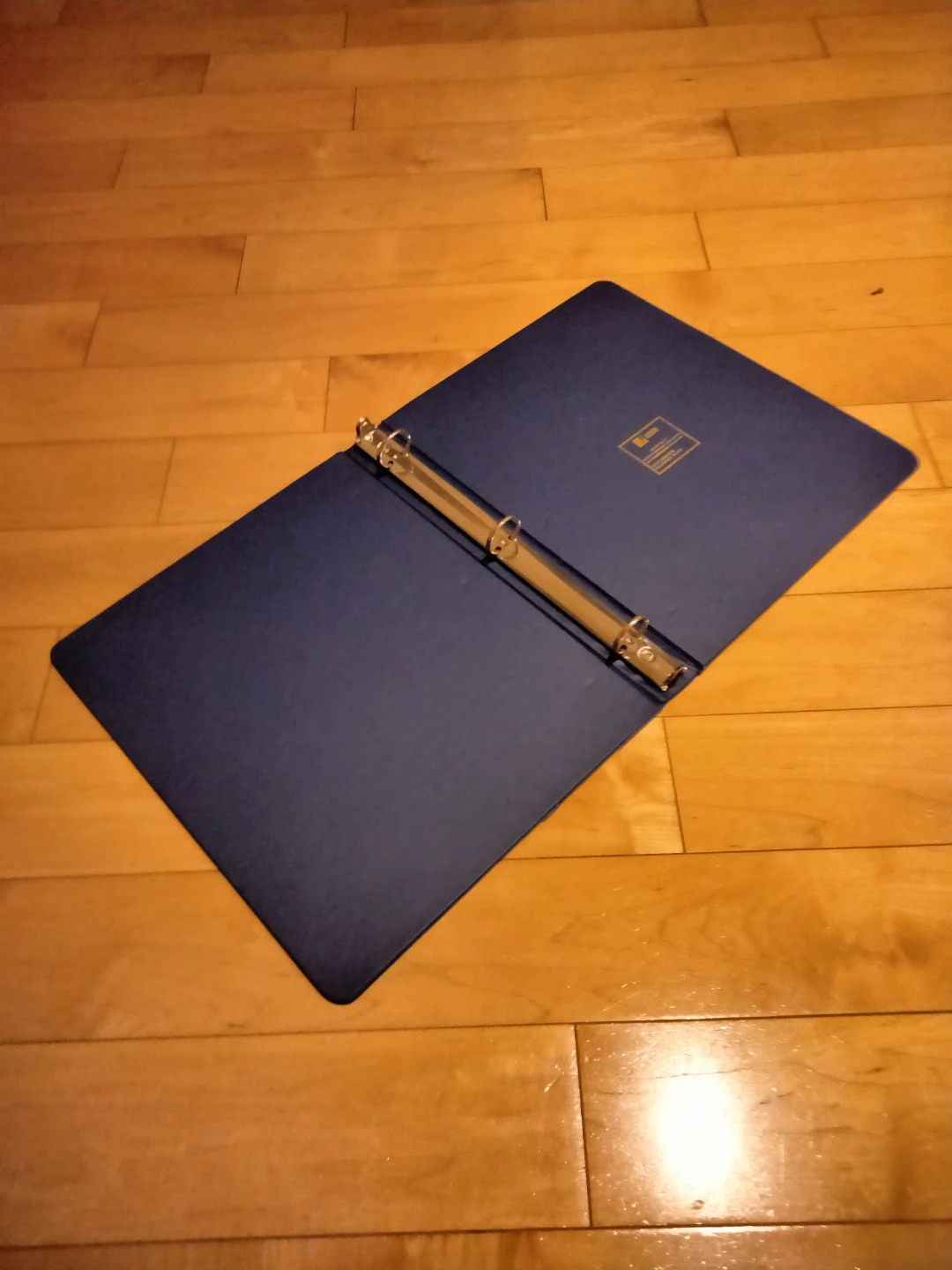 Blue Three-Ring Binder - photo 2