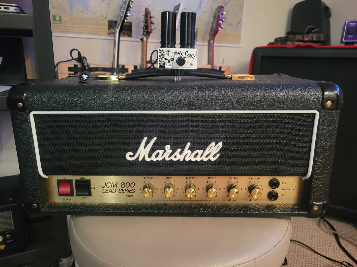 Marshall JCM 800 SC20 with Mr. Scary Mod