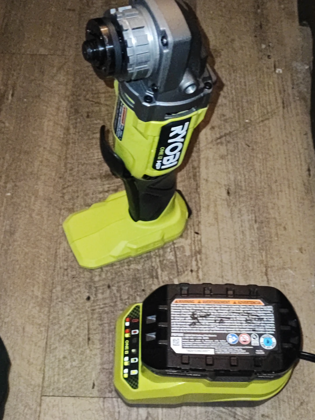 Ryobi 18V ONE+ HP Brushless 4-1/2 in. Angle Grinder Kit - photo 2