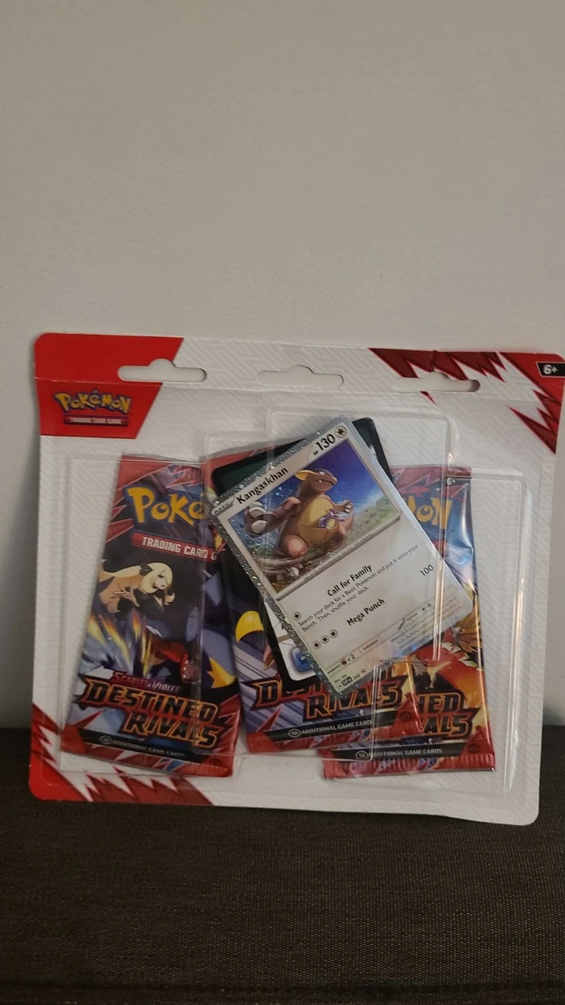 Pokemon TCG Destined Rivals 3 Pack Blister - photo 2