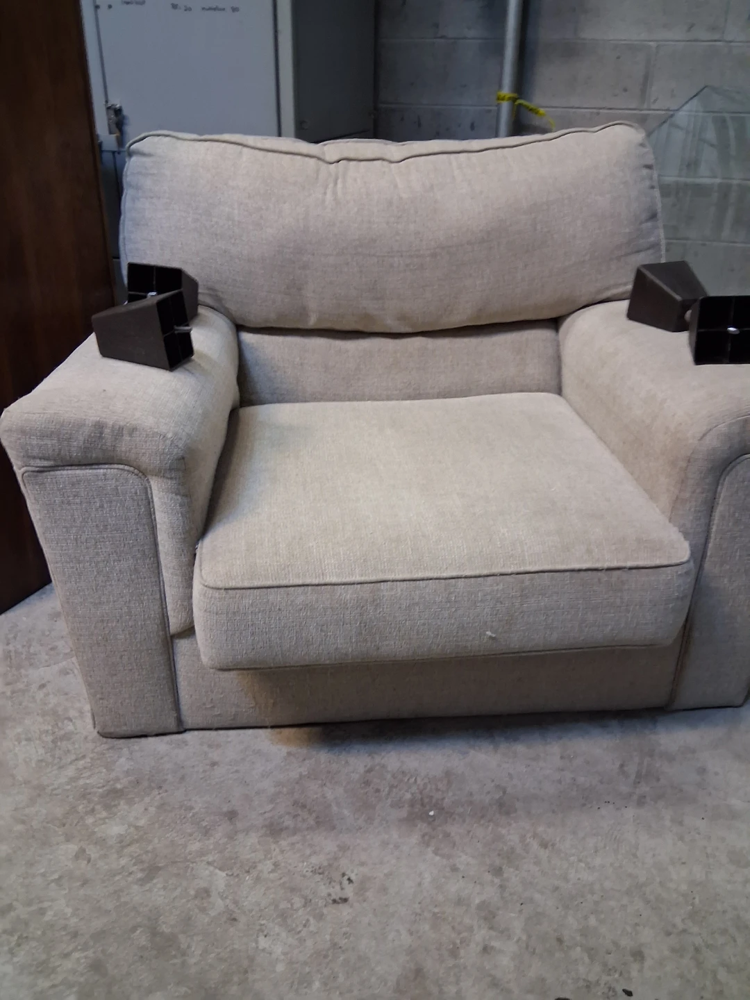 Light Beige Armchair