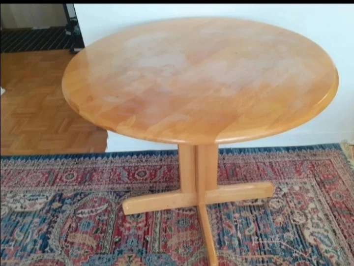 Round Wooden Dining Table - photo 2