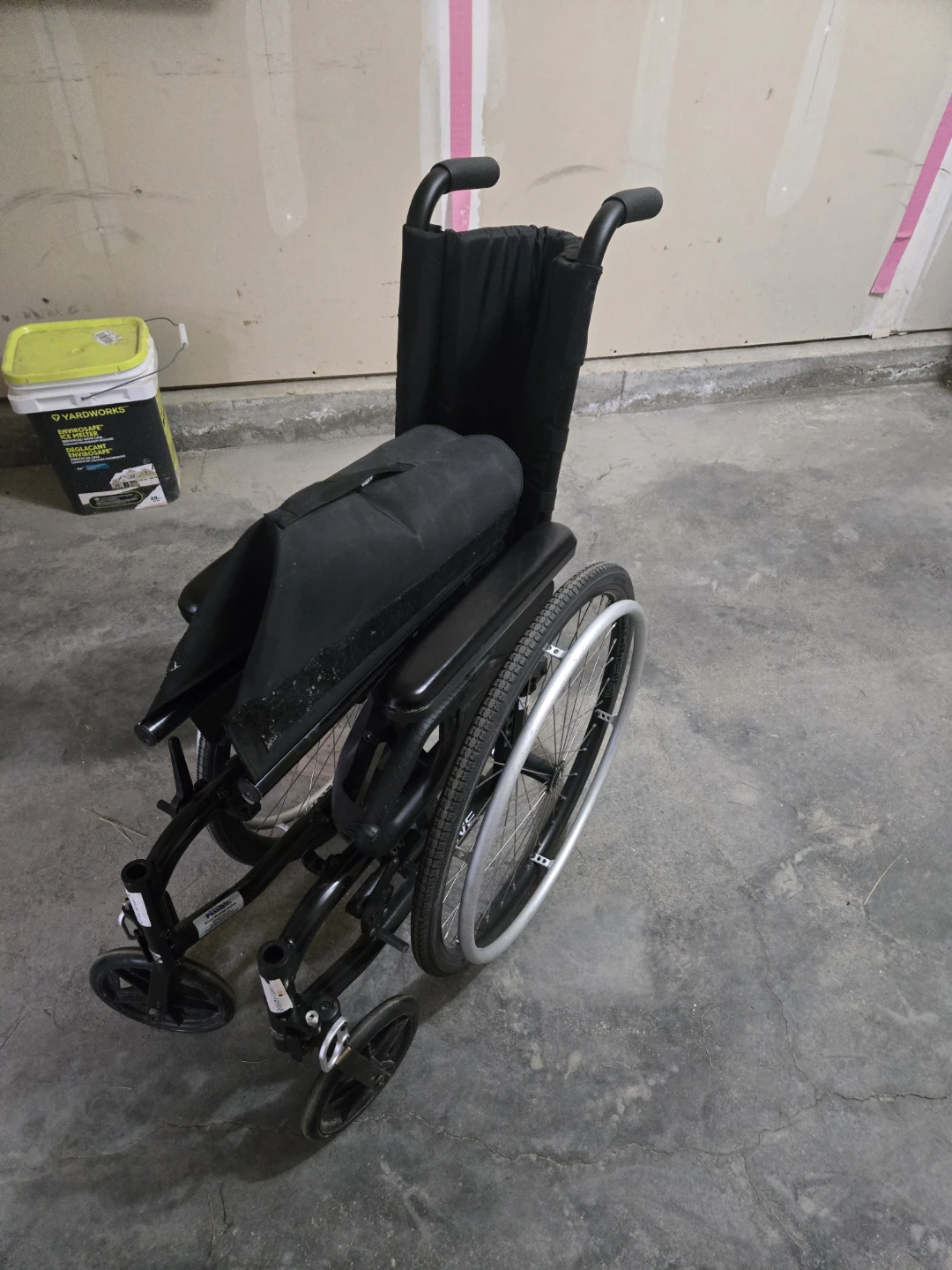 Black Standard Wheelchair - photo 3