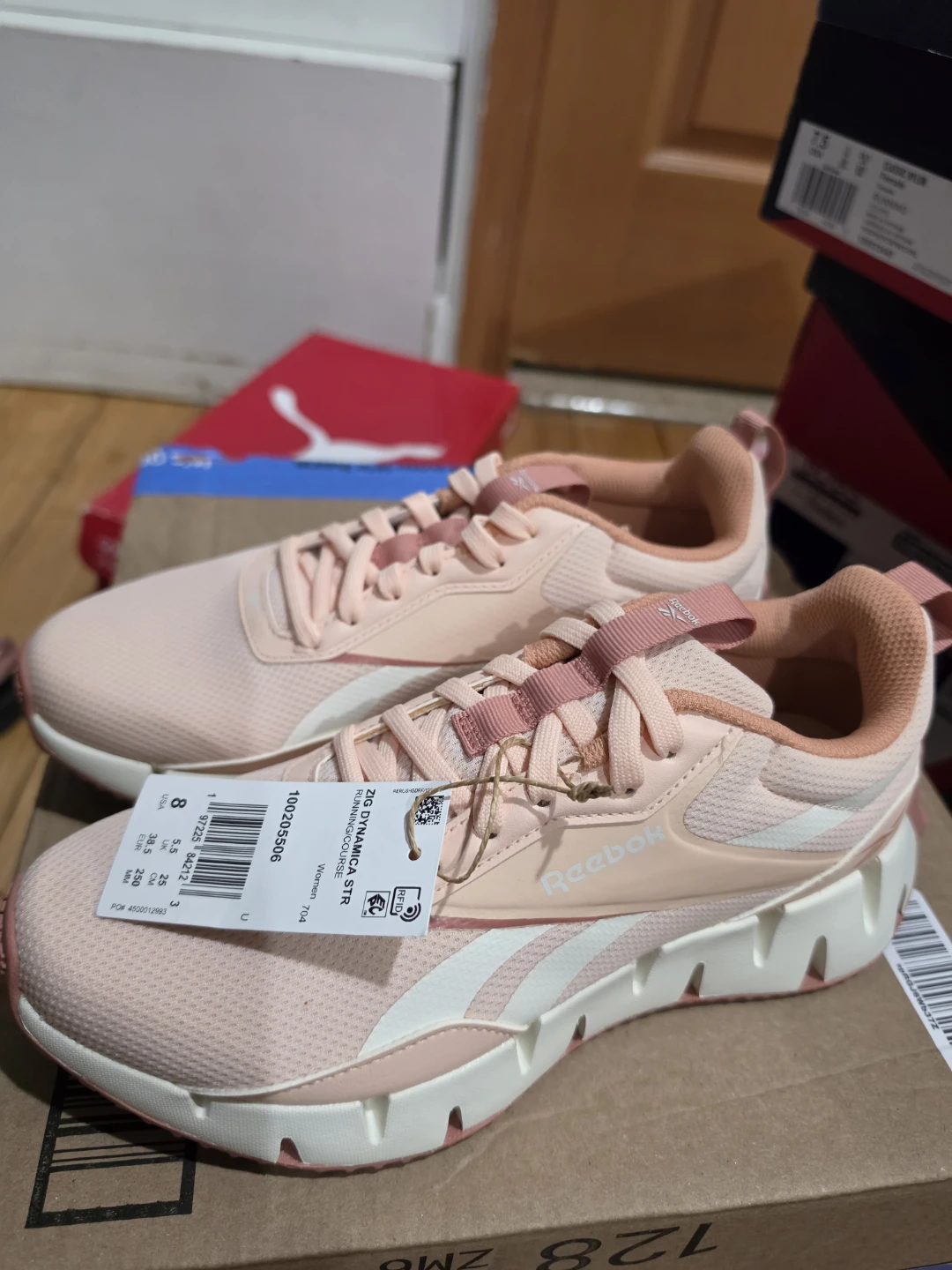 Reebok Zig Dynamica STR Sneakers - Light Pink - photo 2